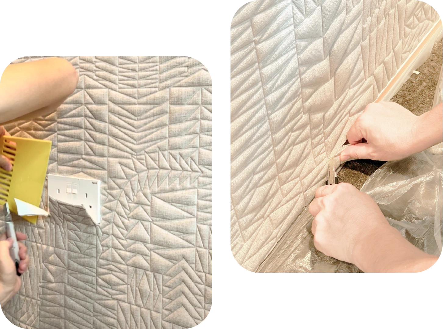 Detailed and Precision Installation by Honpo Wallpaper